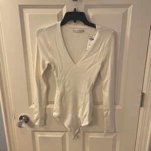 Abercrombie sweater bodysuit